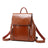 Top Grain Leather Backpack For Women Female Leather Designer Backpack Stylish School Backpack Shoulder Bags RockCow Leather Studio