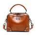 Top Grain Leather Crossbody Bag Women Natural Leather Shoulder Bag Vintage Style Leather Handbag Christmas Gift For Her SX6626 RockCow Leather Studio