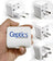 Ceptics 3pc International Travel Plug Adapter Kit (White), Non-grounded (UP-3K-WHT) Ceptics