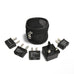 International Travel Adapter Plug Set - 5 pcs Set with Pouch (UP-5S) - Non-Grounded Ceptics