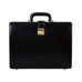 Leather Executive Men's Leather Attache Briefcase - Black Classy Leather Bags