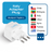 Italy Travel Adapter - Type L - 3 Pack (GP-12A) Ceptics