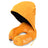 Eyeconic Hooded Ergonomic Memory Foam Travel Neck Pillow Travellty