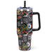40oz Bold Double Walled Insulated Stainless Steel Tumbler Travellty