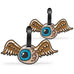 Flying Eyeball 2-Piece Suitcase ID Tag Set with Adjustable Straps Travellty