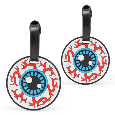 Vision 2-Piece Suitcase ID Tag Set with Adjustable Straps Travellty