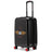 Kustom Kulture Expandable Hardside Carry-on Spinner Suitcase Travellty