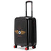 Kustom Kulture Expandable Hardside Carry-on Spinner Suitcase Travellty