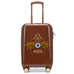Kustom Kulture Expandable Hardside Carry-on Spinner Suitcase Travellty