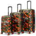 Kustom Kulture 3-Piece Expandable Hardside Spinner Luggage Set Travellty