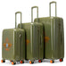 Kustom Kulture 3-Piece Expandable Hardside Spinner Luggage Set Travellty