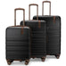 Retro Trek 3-Piece Expandable Hardside Spinner Luggage Set Travellty