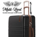 Retro Trek 3-Piece Expandable Hardside Spinner Luggage Set Travellty