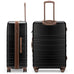 Retro Trek 3-Piece Expandable Hardside Spinner Luggage Set Travellty