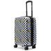 Kustom Kulture Expandable Hardside Carry-on Spinner Suitcase Travellty