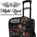 Jax Black 20" Carry-on Rolling Duffel Travellty