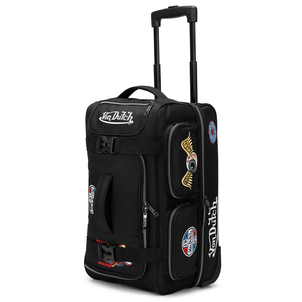 Signature Patch 20" Carry-on Rolling Duffel Travellty