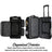 Signature Patch 20" Carry-on Rolling Duffel Travellty