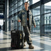 Signature Patch 20" Carry-on Rolling Duffel Travellty
