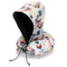 Jax Hooded Memory Foam Travel Neck Pillow Travellty