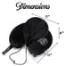 Von Dutch Pinstripe Hooded Memory Foam Pillow Travellty
