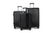 IZOD Zane Expandable ABS Hard shell Lightweight 360 Dual Spinning Wheels Combo Lock 28", 24", 20" 3 Piece Luggage Set Mirage Luggage