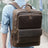 Vintage Crazy Horse Leather Backpack Full Grain Leather Travel Backpack Handmade Mens Leather Backpack Hipster Backpack RockCow Leather Studio