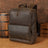 Vintage Crazy Horse Leather Backpack Full Grain Leather Travel Backpack Handmade Mens Leather Backpack Hipster Backpack RockCow Leather Studio