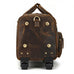 Vintage Full Grain Leather Travel Bag Handmade Leather Duffle Bag Holdall Trolley Luggage Bag RockCow Leather Studio