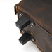 Vintage Full Grain Leather Travel Bag Handmade Leather Duffle Bag Holdall Trolley Luggage Bag RockCow Leather Studio