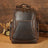 Vintage Leather Backpack Full Grain Crazy Horse Leather Travel Backpack Large Laptop Backpack Retro Rucksack RockCow Leather Studio
