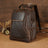 Vintage Leather Backpack Full Grain Crazy Horse Leather Travel Backpack Large Laptop Backpack Retro Rucksack RockCow Leather Studio