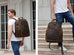 Vintage Leather Backpack Full Grain Crazy Horse Leather Travel Backpack Large Laptop Backpack Retro Rucksack RockCow Leather Studio