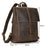 Vintage Leather Backpack Full Grain Leather Travel Backpack College Rucksack For Men Handmade Leather Knapsack RockCow Leather Studio