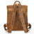 Vintage Leather Backpack Full Grain Leather Travel Backpack College Rucksack For Men Handmade Leather Knapsack RockCow Leather Studio