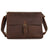 Vintage Leather Messenger Bag Full Grain Leather Shoulder Bag Mens Leather Satchel Bag RockCow Leather Studio