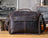 Vintage Large Leather Briefcase 14" Leather Briefcase Laptop Bag Full Grain Leather Messenger Bag Crossbody Bag For Men RockCow Leather Studio