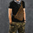 Vintage Men Chest Pack Crazy Horse Leather Chest Bag Messenger Bag ESS238 RockCow Leather Studio