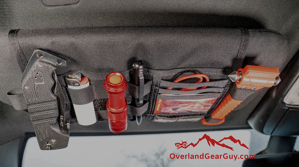 MOLLE Visor Organizer Overland Gear Guy