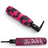 Hot Pink Cheetah Compact Automatic Umbrella, Strong & Portable Travellty