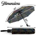 Neon Logo Compact Automatic Umbrella, Strong & Portable Travellty