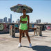 Neon Logo Compact Automatic Umbrella, Strong & Portable Travellty