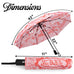 Pink Camo Compact Automatic Umbrella, Strong & Portable Travellty
