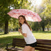 Pink Camo Compact Automatic Umbrella, Strong & Portable Travellty