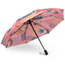 Pink Jax Compact Automatic Umbrella, Strong & Portable Travellty