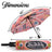 Pink Jax Compact Automatic Umbrella, Strong & Portable Travellty