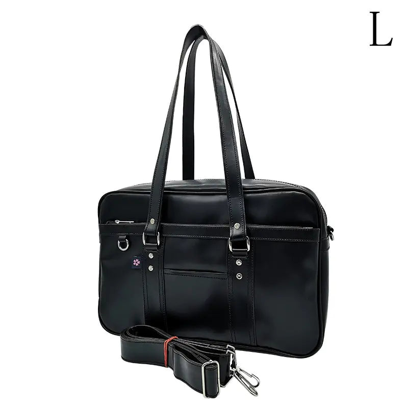 PU Leather Single Shoulder Commuter Bag Trendy Attic Store01