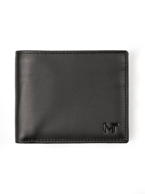 Wealth Ward Black Bi-folded Wallet Classy Leather Bags