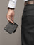 Wealth Ward Black Bi-folded Wallet Classy Leather Bags