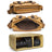 Waterproof Canvas Camera Bag Shoulder Bag Case SLR/DSLR Camera Bags Canvas And Leather Camera Bags RockCow Leather Studio